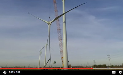 New Wind Turbines Help Whirlpool Corporation Generate Clean Energy in Ohio